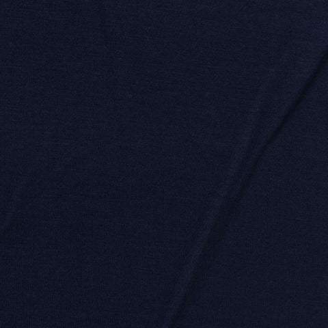Viscose Stretch Jersey Knit Fabric, 220 gsm, 160 cm — Navy