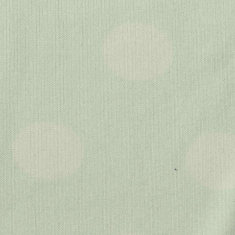 Light Green Dots Chunky Knit, Polyester