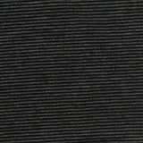 Dark Grey Horizontal-Stripe Jersey Knit, Cotton-Modal