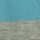 Blue Horizontal-Stripe Jersey Knit, Cotton-Poly — texture