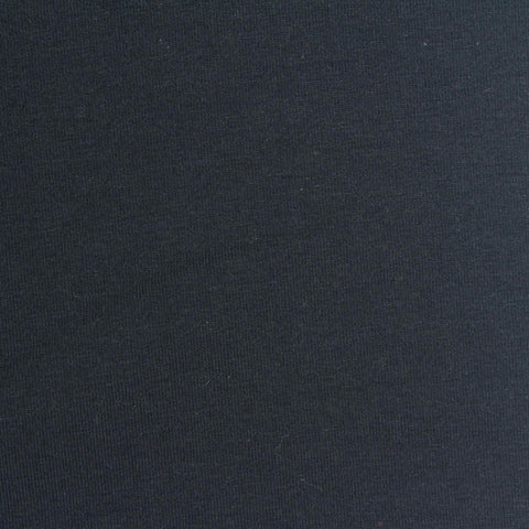 Modal Cotton Stretch Jersey Knit Fabric, 250 gsm, 160 cm — Navy