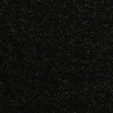 Polyester Cotton Metallic French Terry Fabric, 330 gsm, 170 cm — Black