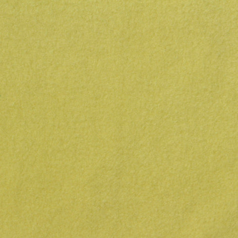 Brushed Polyester Cotton Fleece Fabric, 330 gsm, 185 cm — Yellow