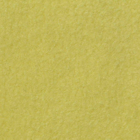 Brushed Polyester Cotton Fleece Fabric, 330 gsm, 185 cm — Yellow
