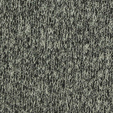 Black Marl Rib Knit, Poly-Viscose — texture