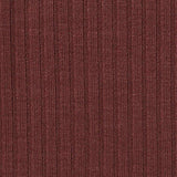Polyester Viscose Stretch Rib Knit Fabric, 205 gsm, 150 cm — Red — texture