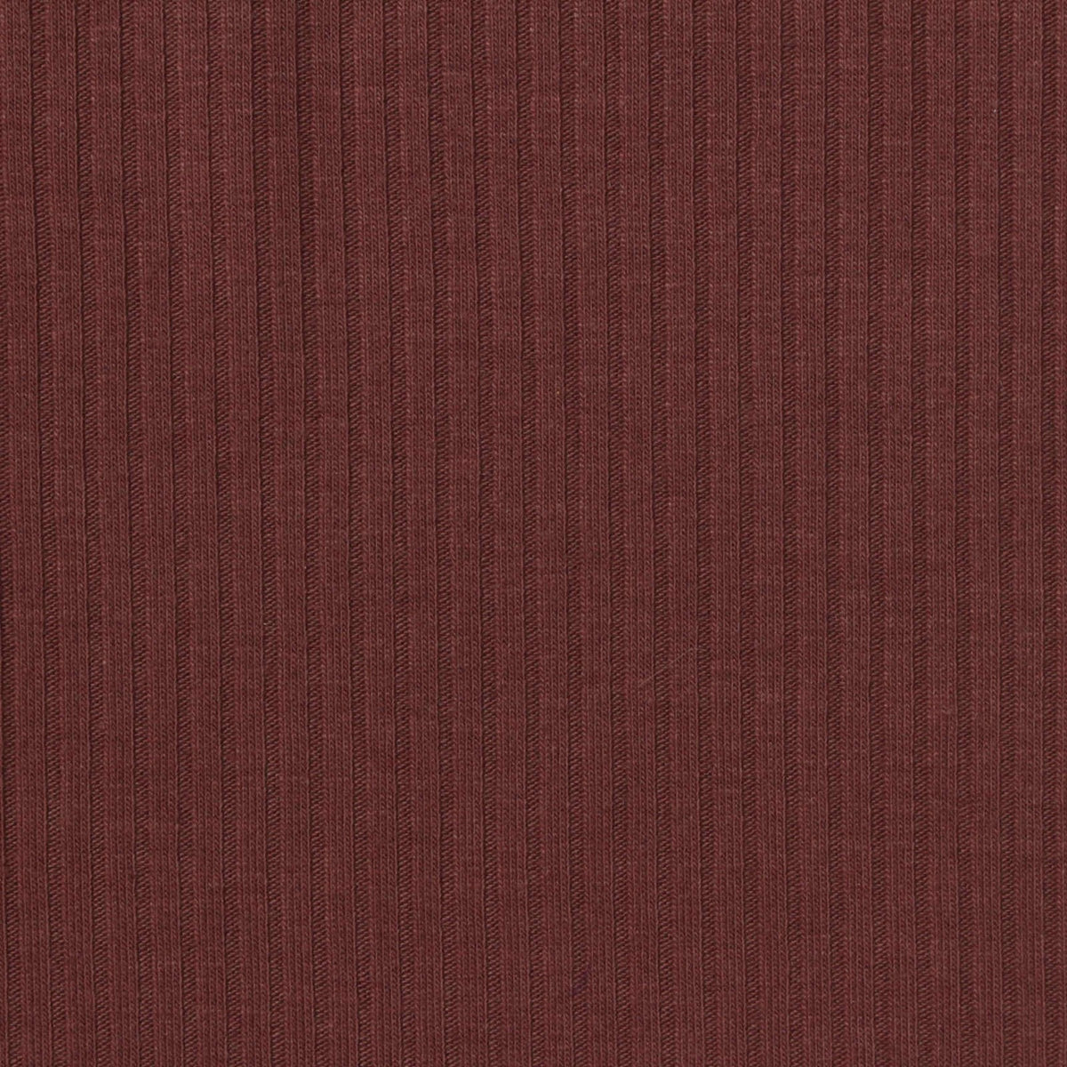 Burgundy Rib Knit, Poly-Viscose