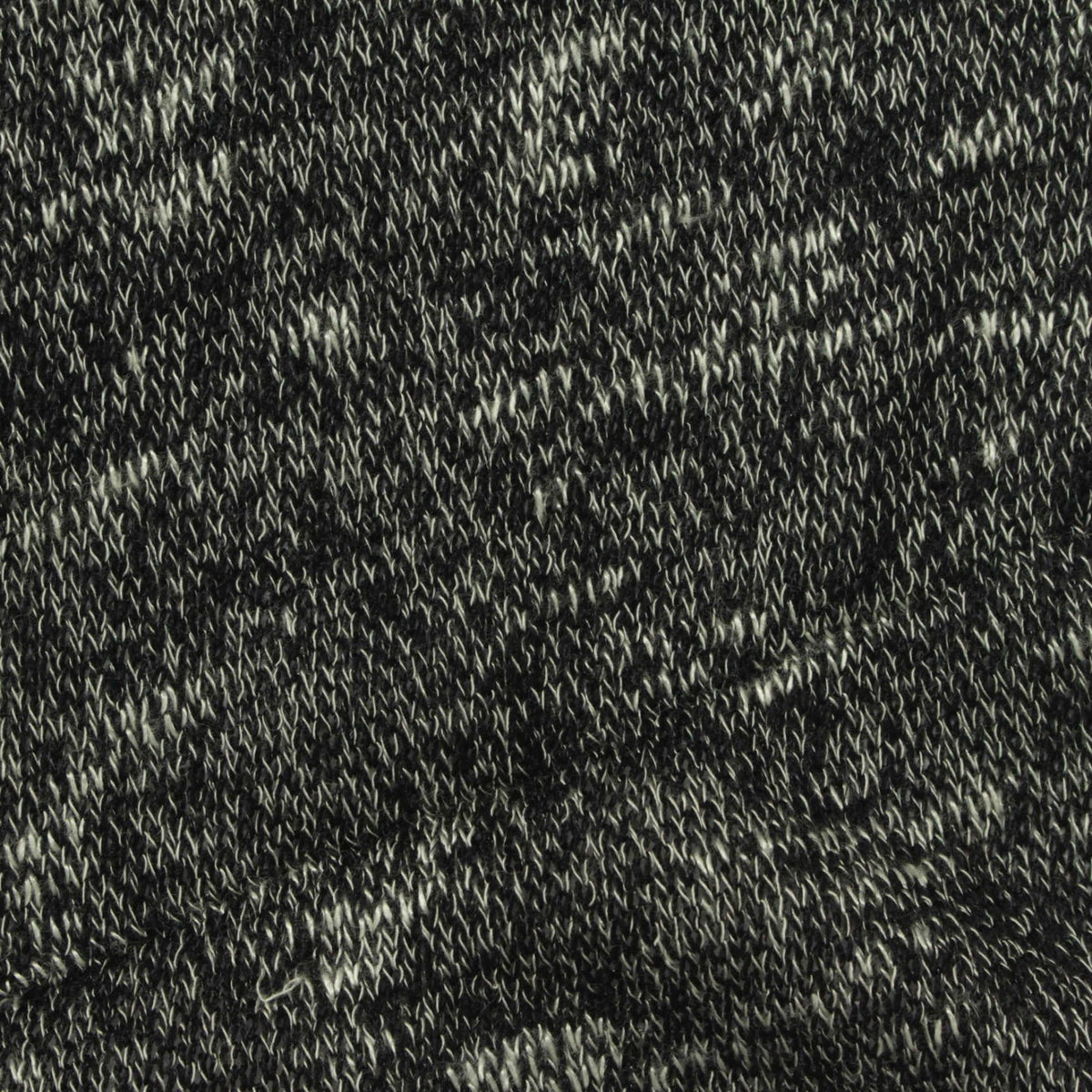 Black Marl Chunky Knit, Poly-Viscose, 160 gsm