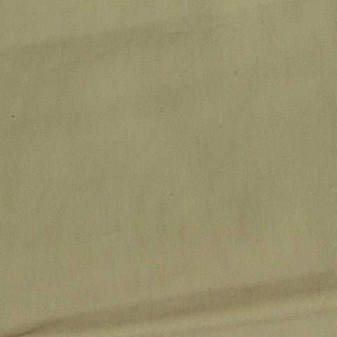100% Cotton Poplin Fabric, 160 gsm, 155 cm — Khaki