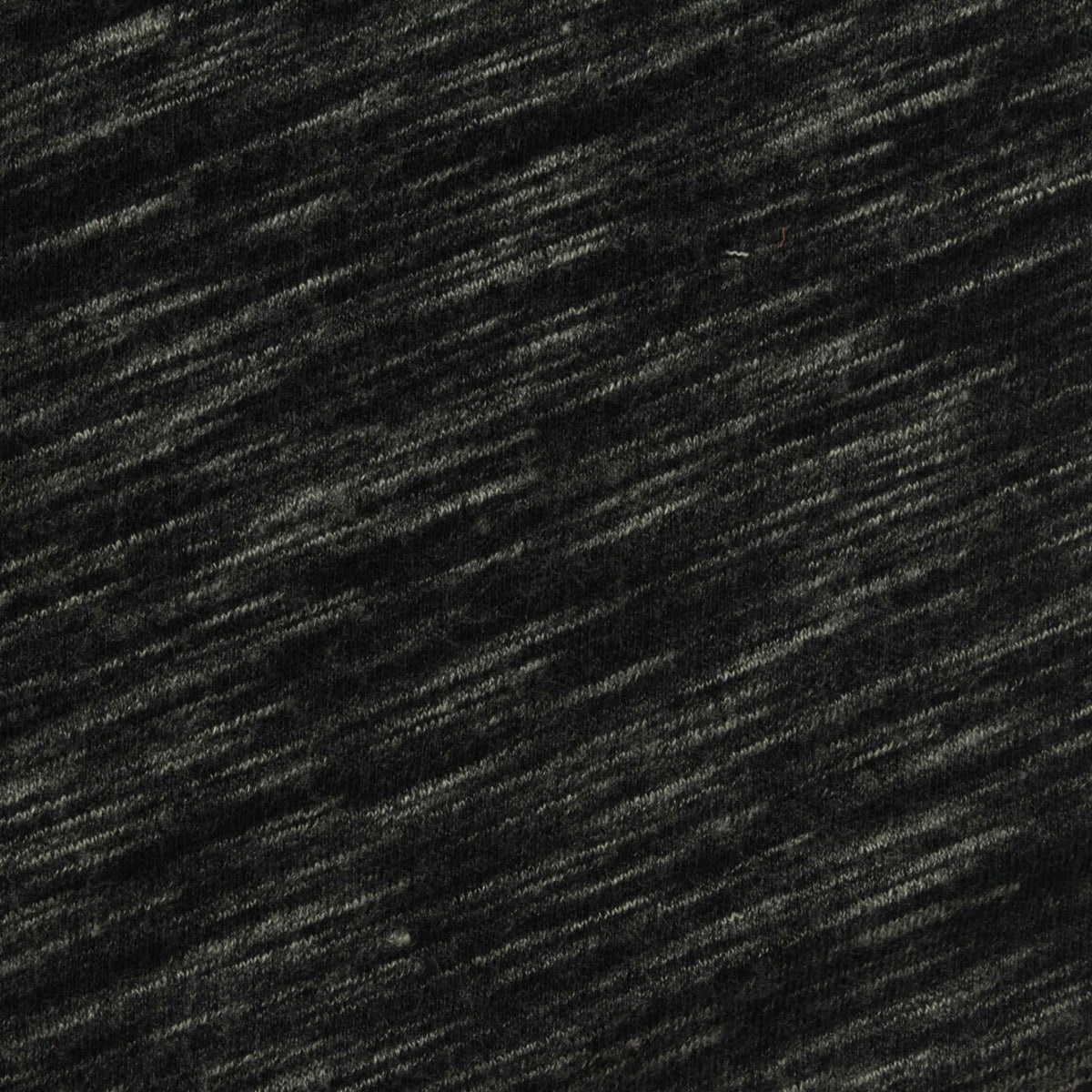 Dark Grey Marl Interlock Knit, Polyester, 330 gsm