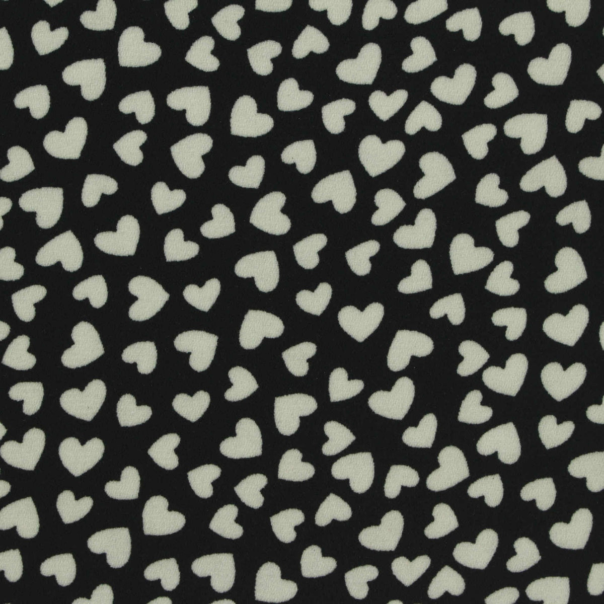 Off-White Hearts Woven, Polyester