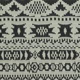 Black Bands Interlock Knit, Polyester