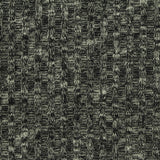 Black Heathered-Marl Rib Knit, Viscose-Poly