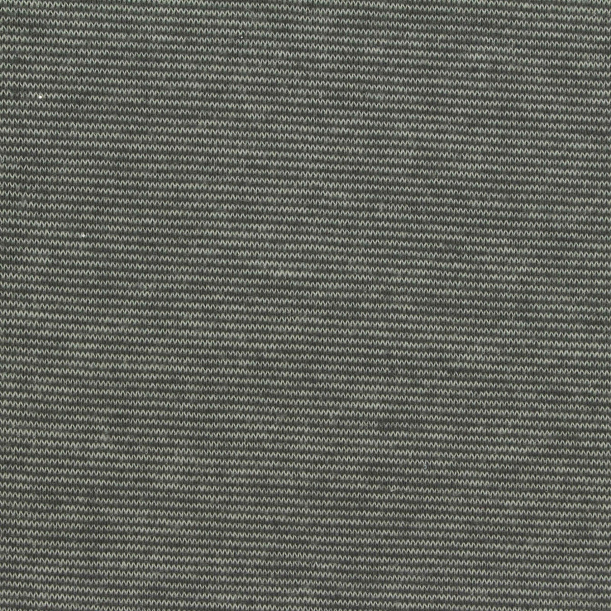 Heathered Grey Marl Interlock Knit, Cotton-Poly