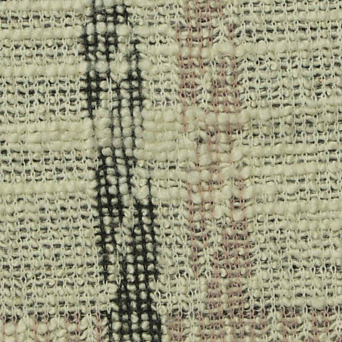 Black Stripes Bouclé, Cotton-Poly