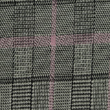 Black Plaid Bouclé
