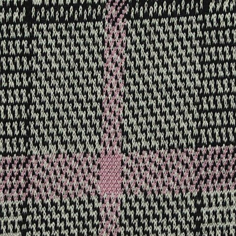 Black Plaid Bouclé
