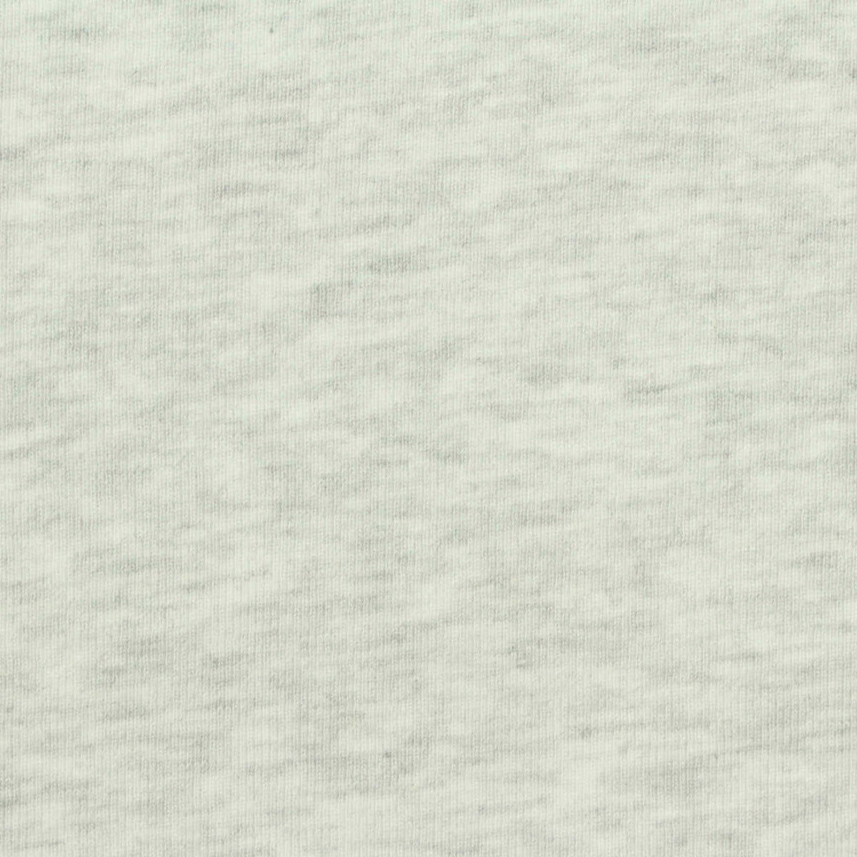 Light Grey Marl Rib Knit, Cotton-Viscose, 230 gsm