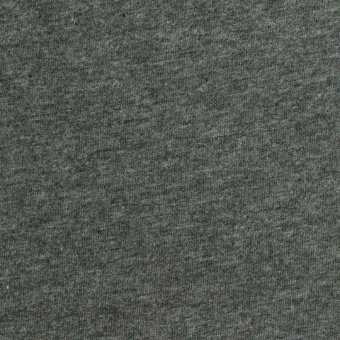 Heathered Grey Marl Jersey Knit, Cotton, 140 gsm