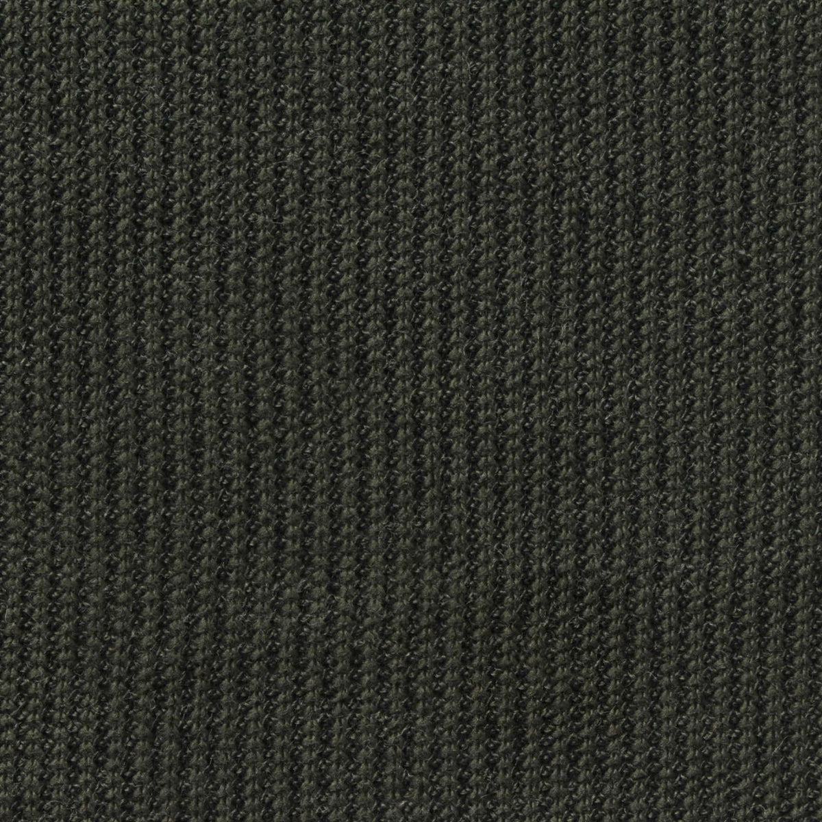 Brushed Polyester Stretch Chunky Knit Fabric, 210 gsm, 156 cm — Green
