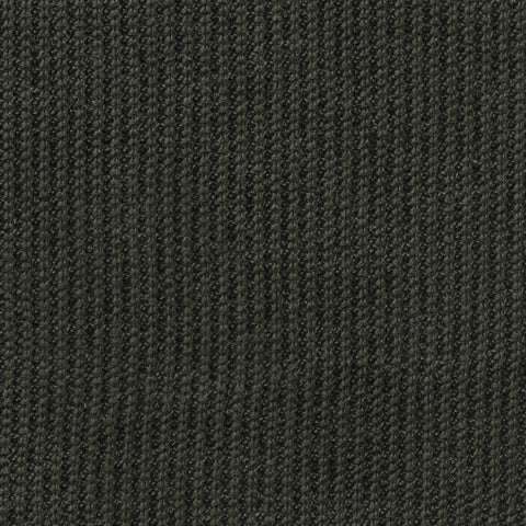 Brushed Polyester Stretch Chunky Knit Fabric, 210 gsm, 156 cm — Green