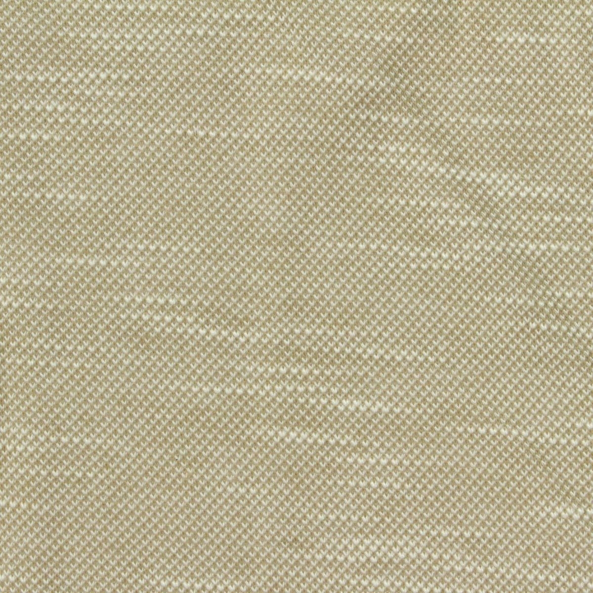 Light Brown Marl Piqué Knit, Poly-Cotton