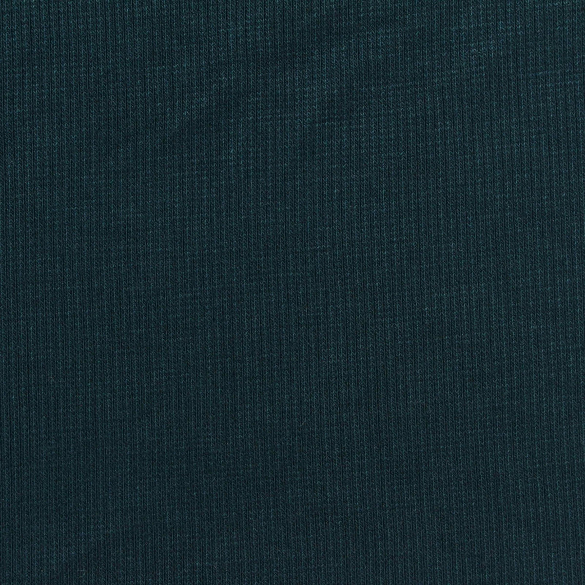 Dark Teal Rib Knit, Modal-Poly
