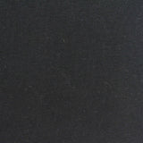 Brushed Cotton Polyester Stretch Knit Fabric, 280 gsm, 165 cm — Black