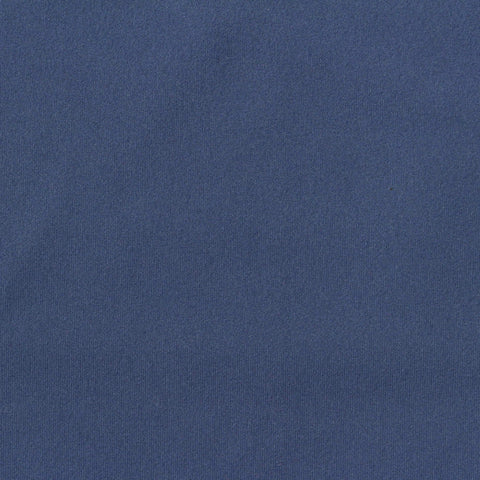 Brushed Polyester Stretch Sateen Fabric, 230 gsm, 150 cm — Navy