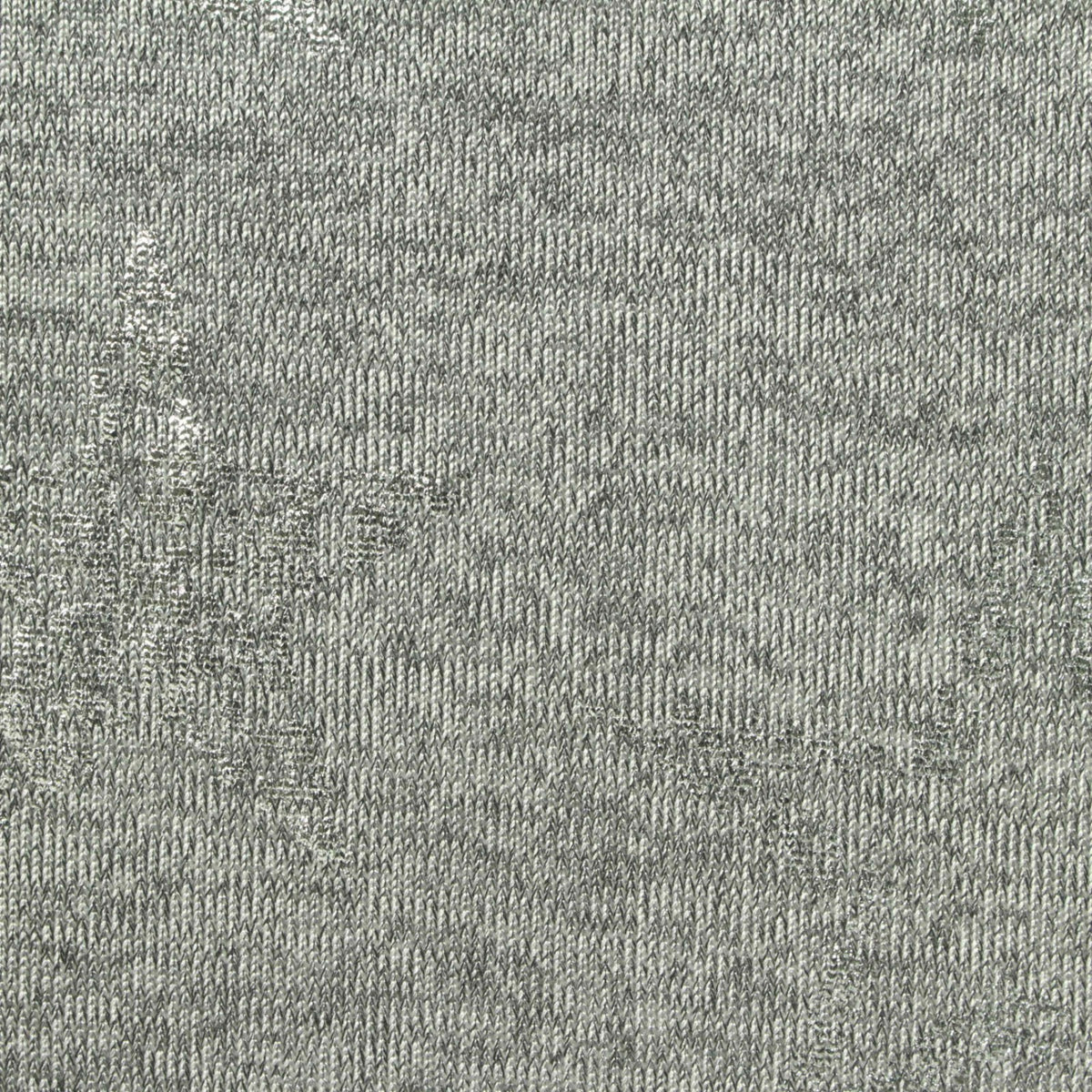 Dark Grey Heathered-Marl Jersey Knit, Spandex