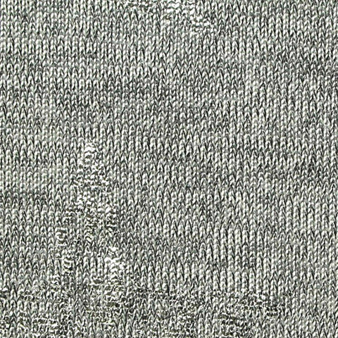 Dark Grey Heathered-Marl Jersey Knit, Spandex