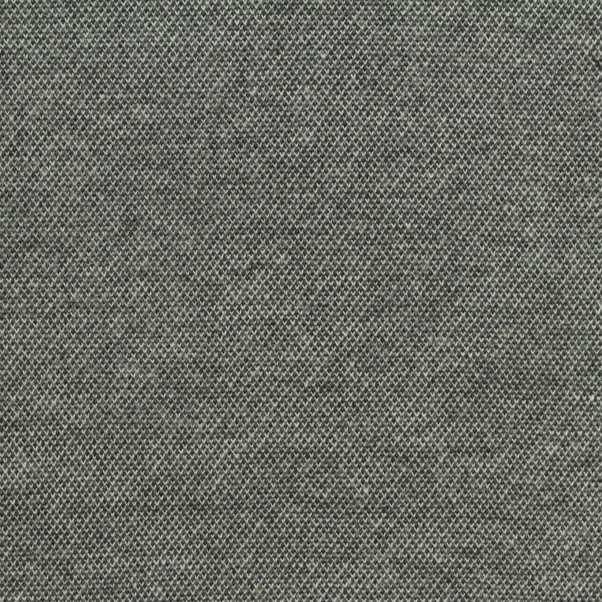 Dark Grey Marl Interlock Knit, Poly-Cotton, 280 gsm