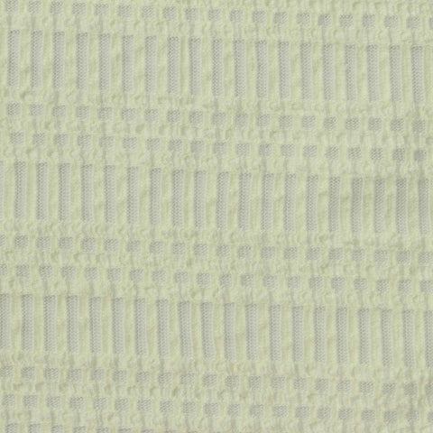 Light Yellow Vertical-Stripe Lace, Polyester
