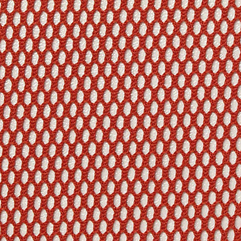 100% Polyester Mesh Fabric, 110 gsm, 160 cm — Red