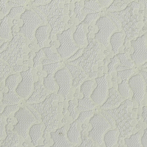 Cream Floral Lace, Nylon