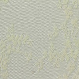 Cream Floral Lace, Polyester
