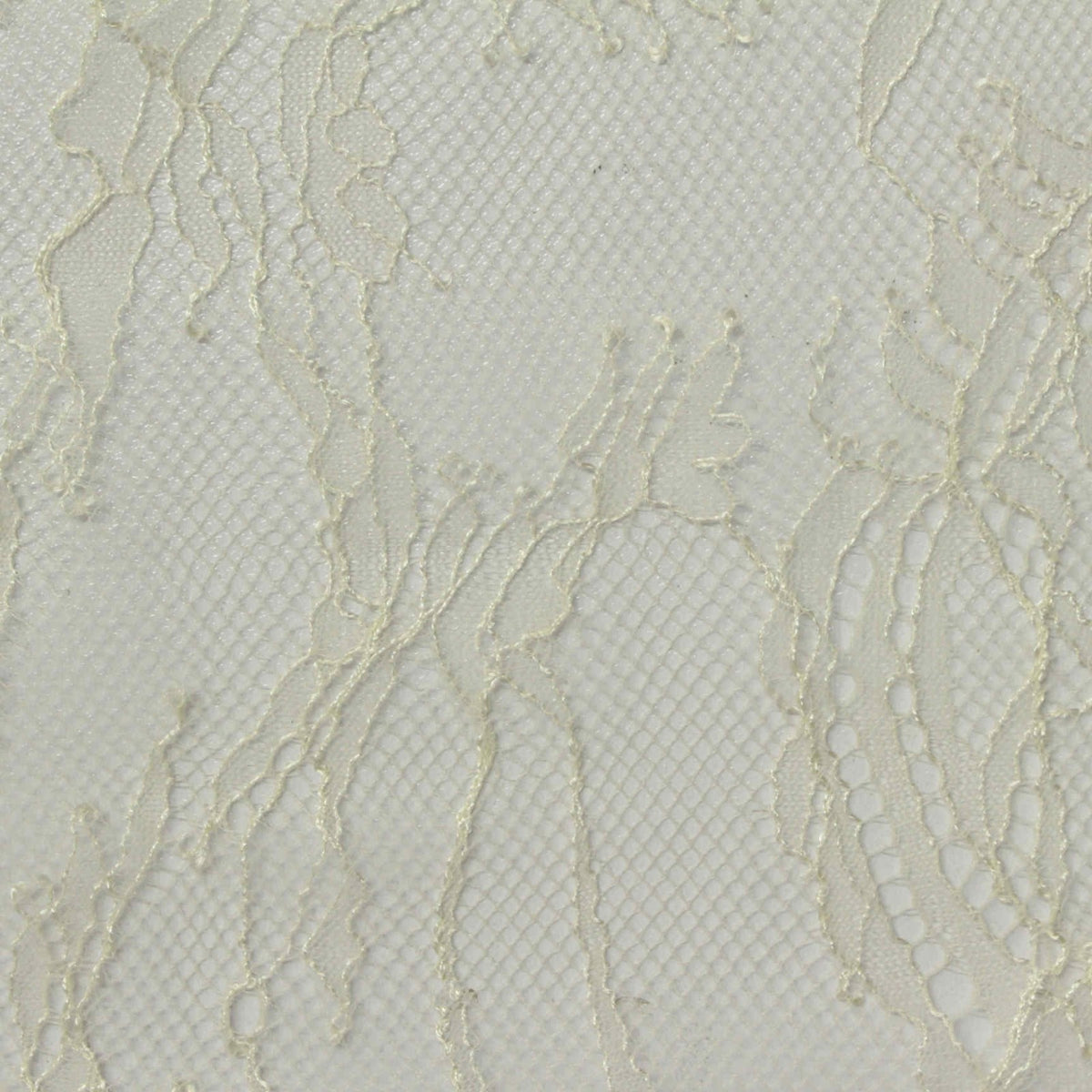 100% Nylon Lace Fabric, 40 gsm, 150 cm — Beige
