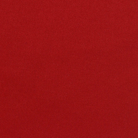 Brushed Polyester Stretch Knit Fabric, 230 gsm — Red