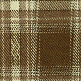 Brown Plaid Woven, Poly-Viscose, 285 gsm, 150 cm, ref EF-265149 — texture