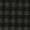 Dark Grey Check Woven, Poly-Viscose