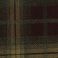 Dark Green Plaid Woven, Poly-Viscose, 285 gsm, 150 cm, ref EF-265162