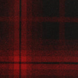 Red Plaid Woven, Poly-Viscose