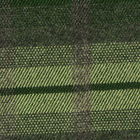 Dark Green Plaid Woven, Poly-Viscose, 285 gsm, 150 cm, ref EF-265164