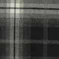 Black Plaid Woven, Poly-Viscose, 285 gsm, 150 cm, ref EF-265165