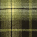 Olive Plaid Woven, Poly-Viscose, 285 gsm