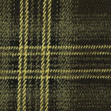 Dark Green Plaid Woven, Poly-Viscose — texture
