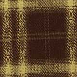 Brown Plaid Woven, Poly-Viscose — texture
