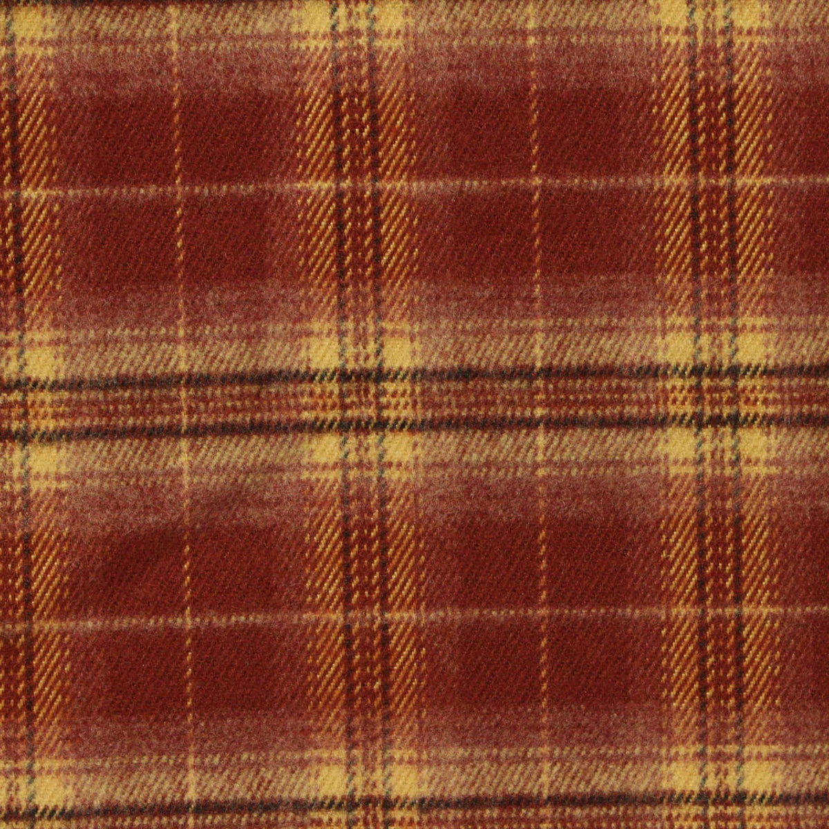 Red Plaid Woven, Poly-Viscose, 285 gsm, 150 cm, ref EF-265193