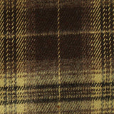 Brown Plaid Woven, Poly-Viscose, 285 gsm, 150 cm, ref EF-265201 — texture