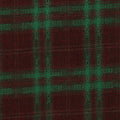 Green Plaid Woven, Poly-Viscose